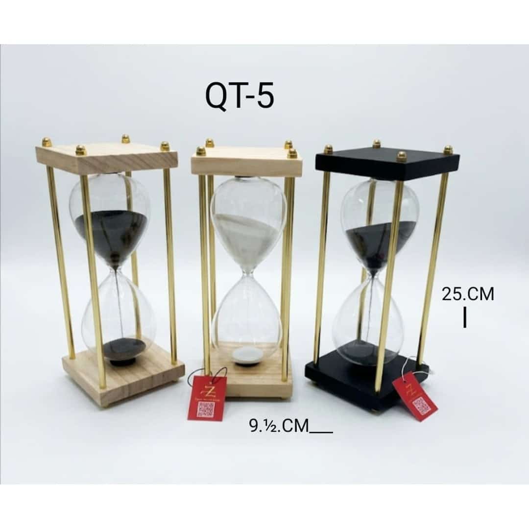 Modern Trio Hourglass Decor Set preview image 2