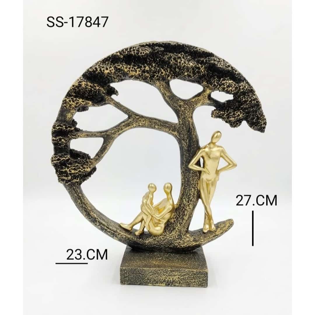 Golden Family Tree Sculpture preview image 2
