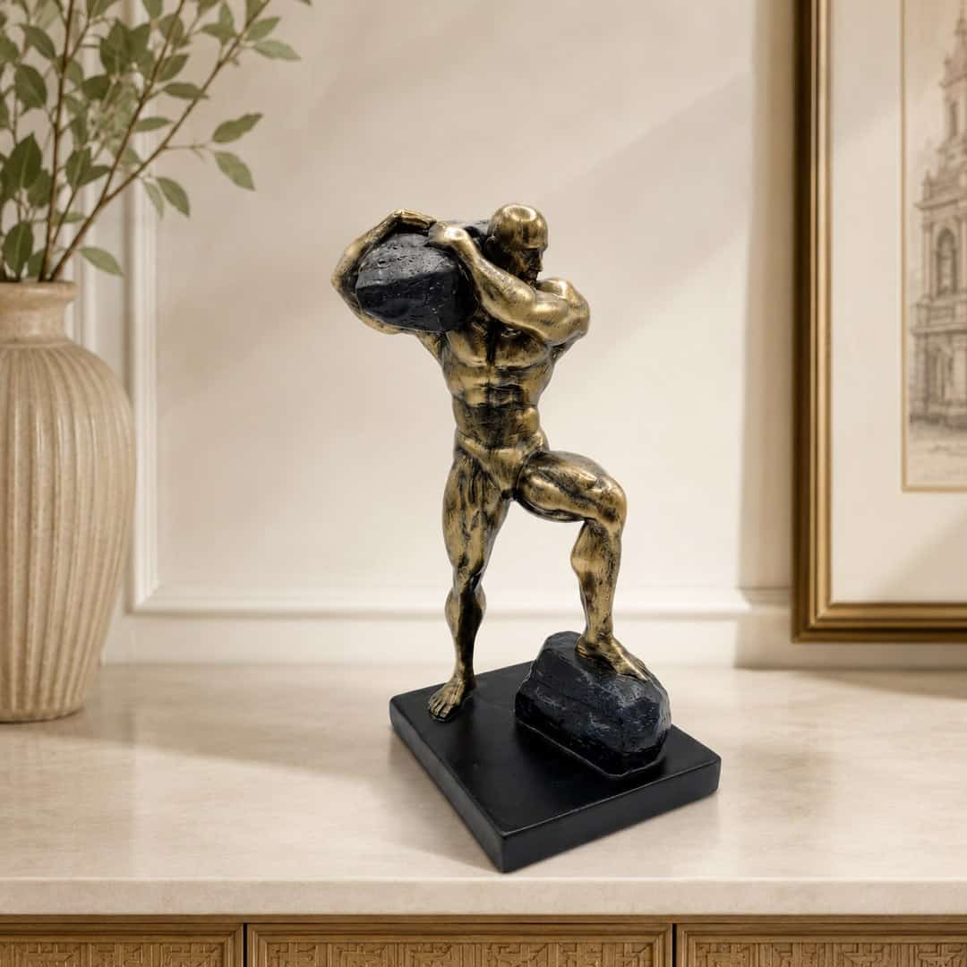 Victory Strongman Sculpture preview image 1