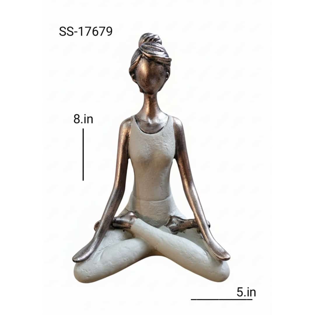 Serene Yoga Meditation Figure preview image 2