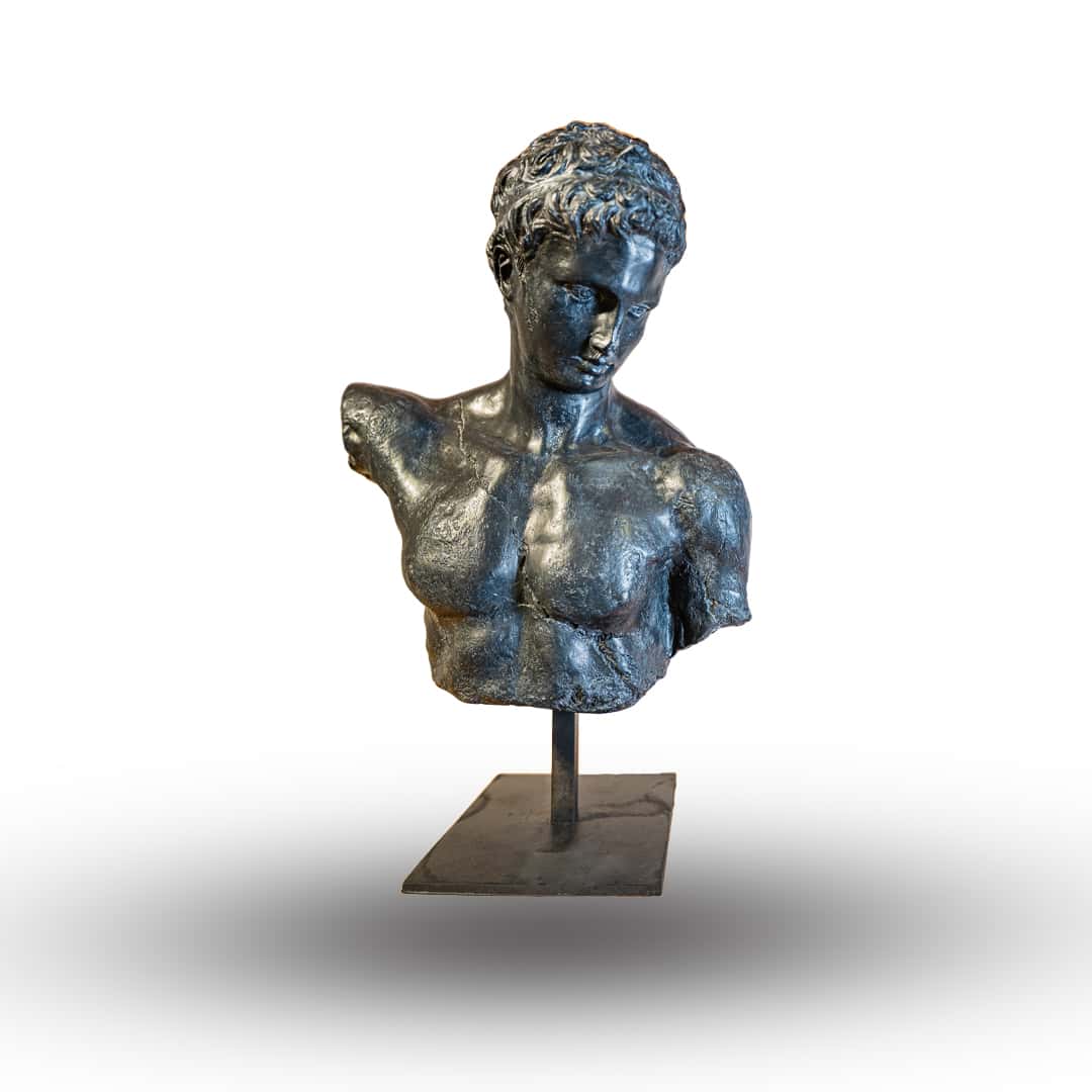 Bronze Warrior Bust