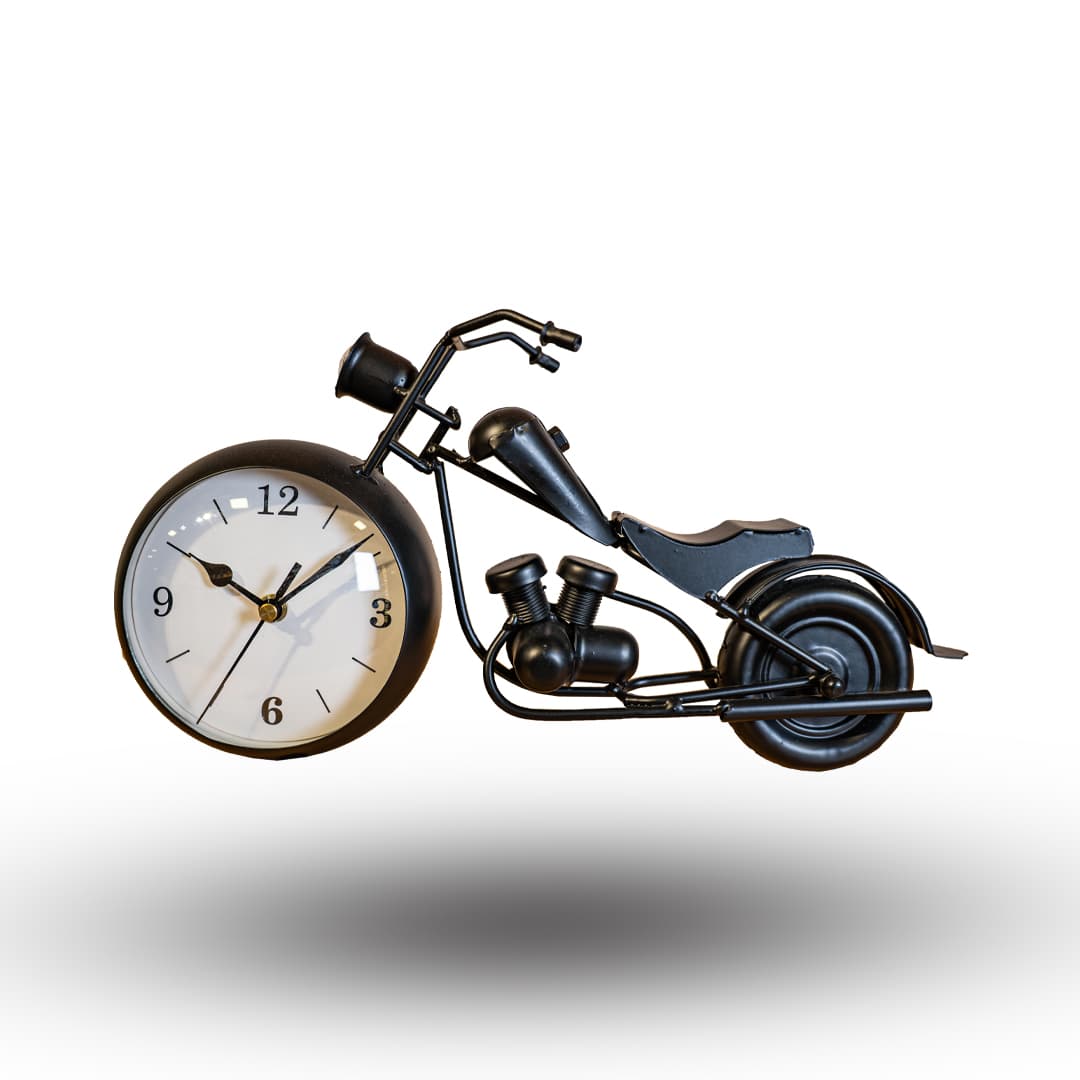 Motorcycle Wheel Desk Clock image 1
