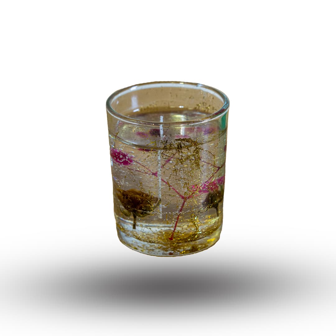 Floral Garden Gel Candle image 1