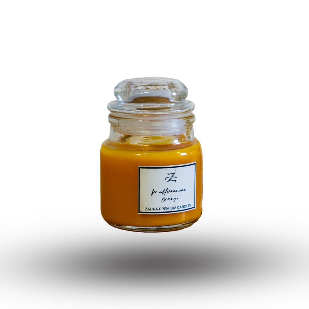 Mediterranean Orange Jar Candle image 1