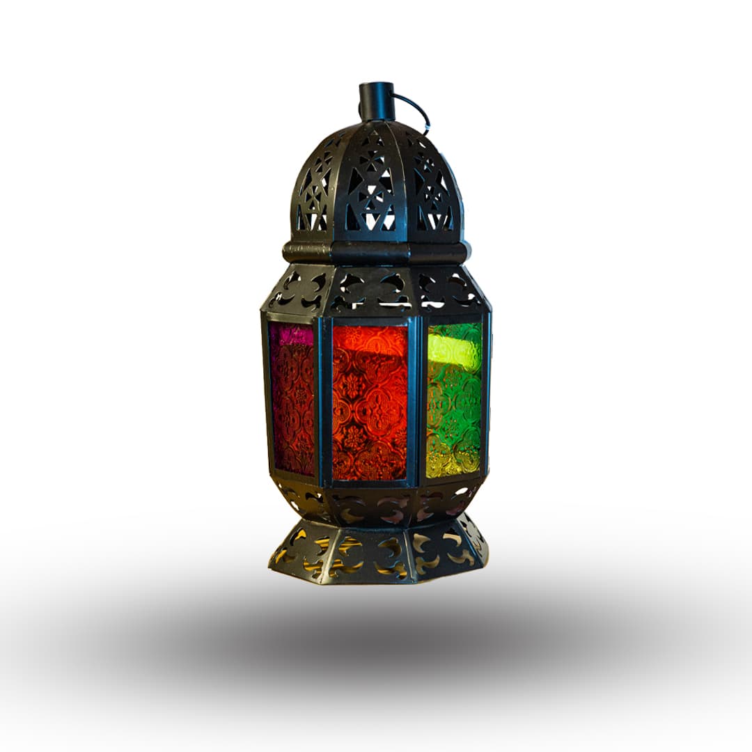 Mosaic Jewel Lantern image 1