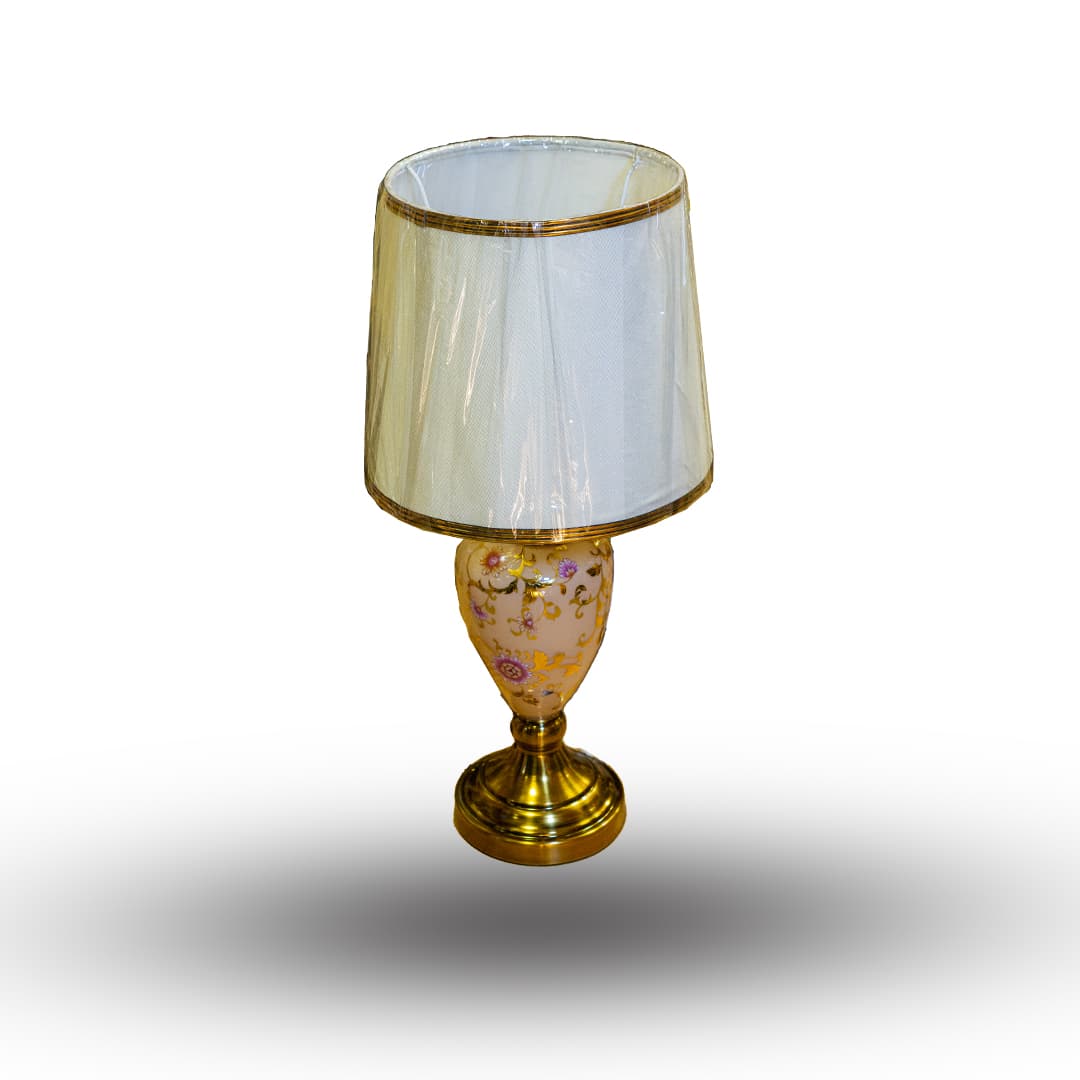 Classic Cream Ceramic Table Lamp image 1