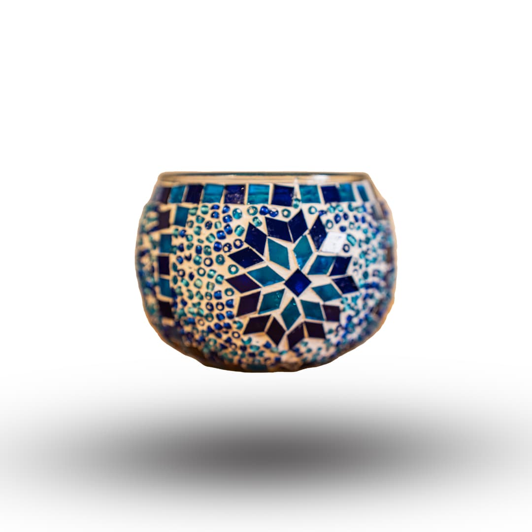 Mosaic Tealight Holder image 1