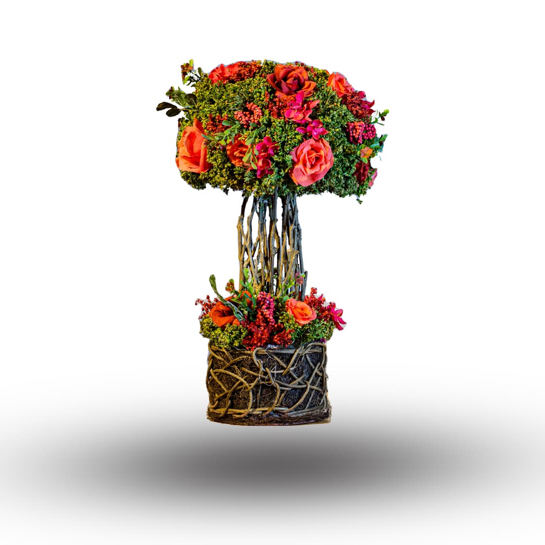 Floral Topiary Sculpture image 1