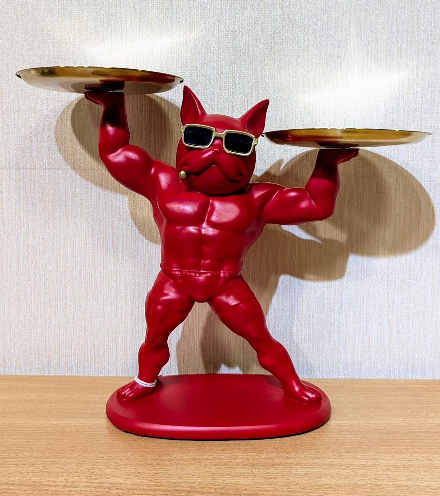 Muscular Red BullDog image 1