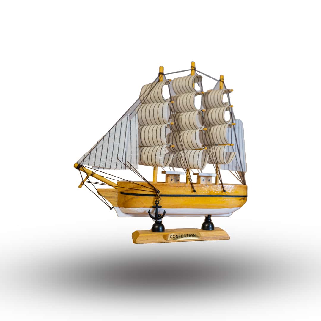 Mini Coastal Trawler – Yellow