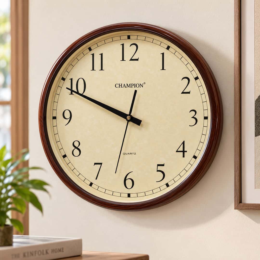 Champion Cream Dial Classic Wall Clock